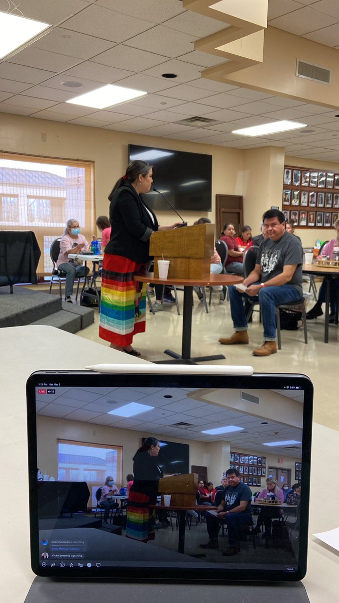 Town Hall going on now!