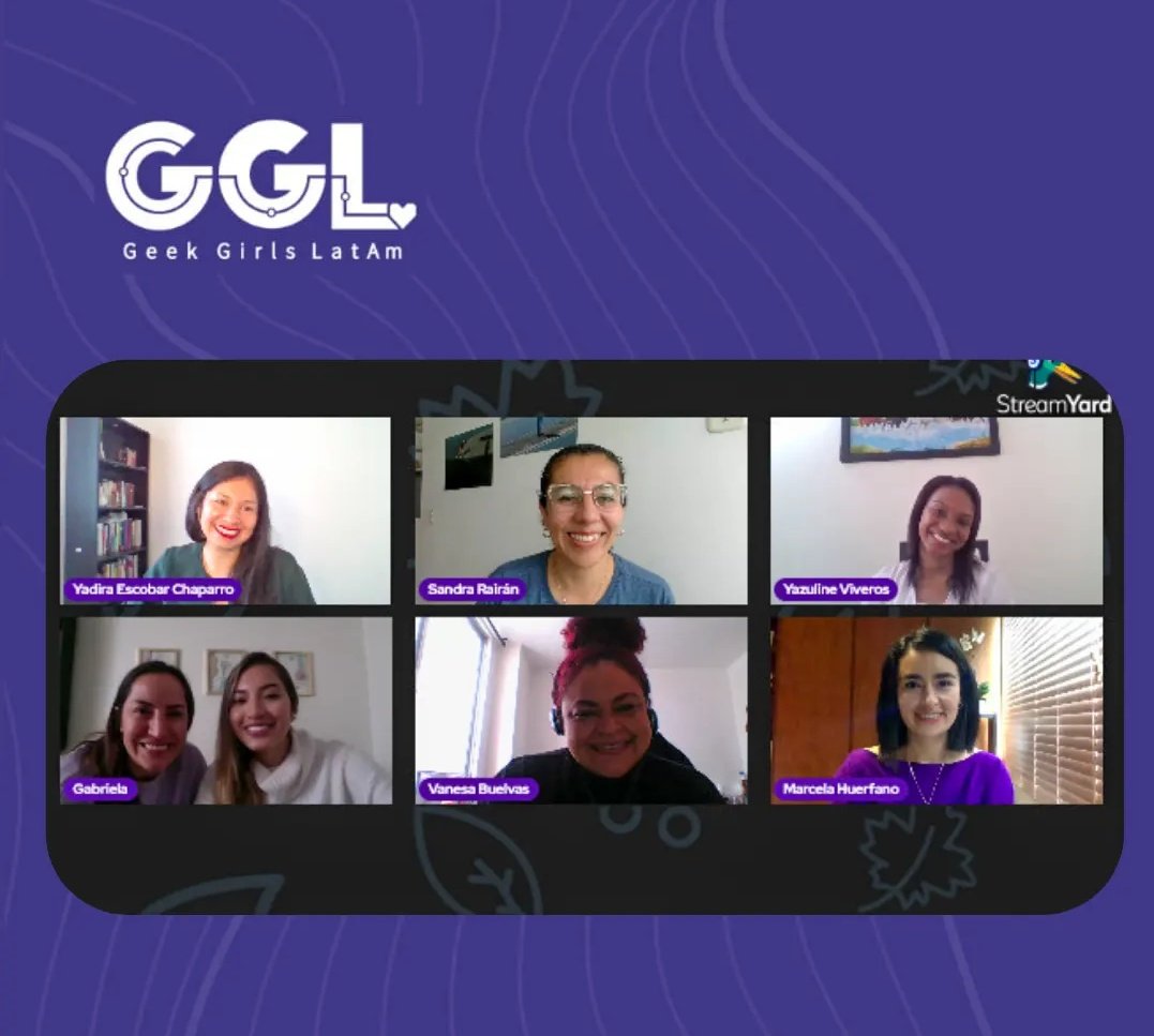 GeekGirlsLatam's tweet photo. Inspirar, empoderar y conectar hace parte de nuestro ADN y fue parte de la #GGTalk: Mujeres Inspiradoras - Talentos 4.0 Gold
Gracias nuestras maravillosas role models ; aprendemos muchísimo de ustedes. 💜
Si te perdiste nuestra #GGTalk, disfrútala aquí ▶️https://t.co/Ql9c4ZcWWh https://t.co/YhcwYCe6ka