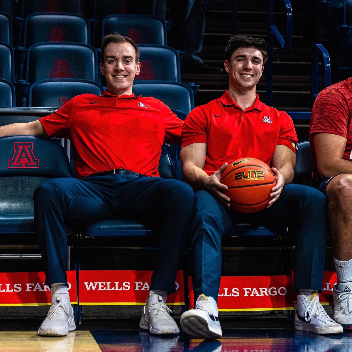 ArizonaManagers's tweet photo. Senior Day for these two today!

Thank you for all your hard work! Let’s get one last win in McKale today 💪

#BearDown #RunWithUs https://t.co/xGCnhUl5yK