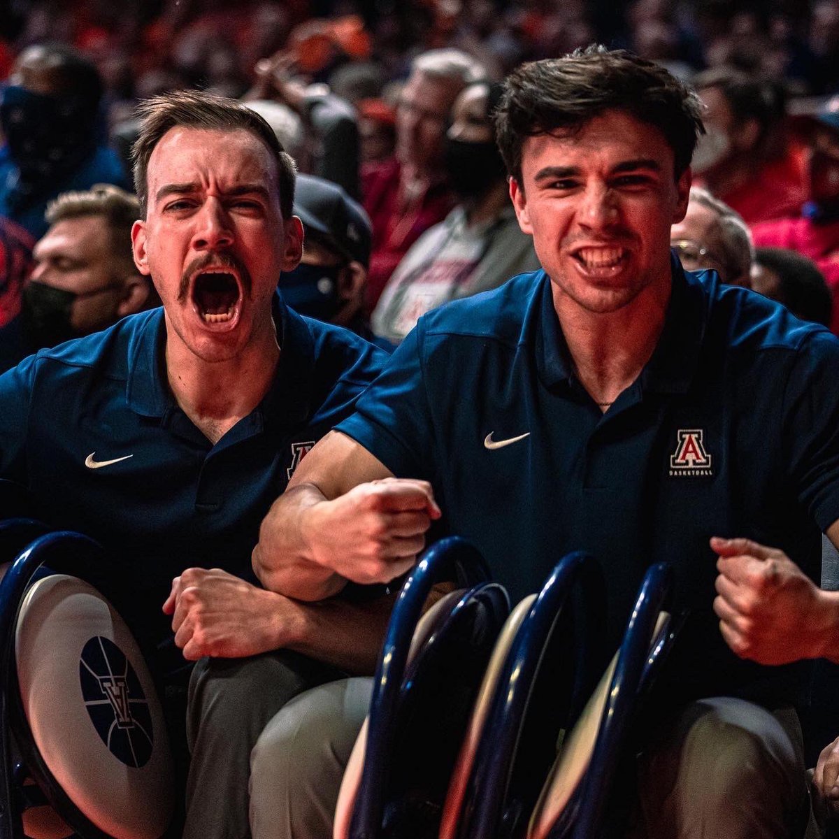 ArizonaManagers's tweet photo. Senior Day for these two today!

Thank you for all your hard work! Let’s get one last win in McKale today 💪

#BearDown #RunWithUs https://t.co/xGCnhUl5yK