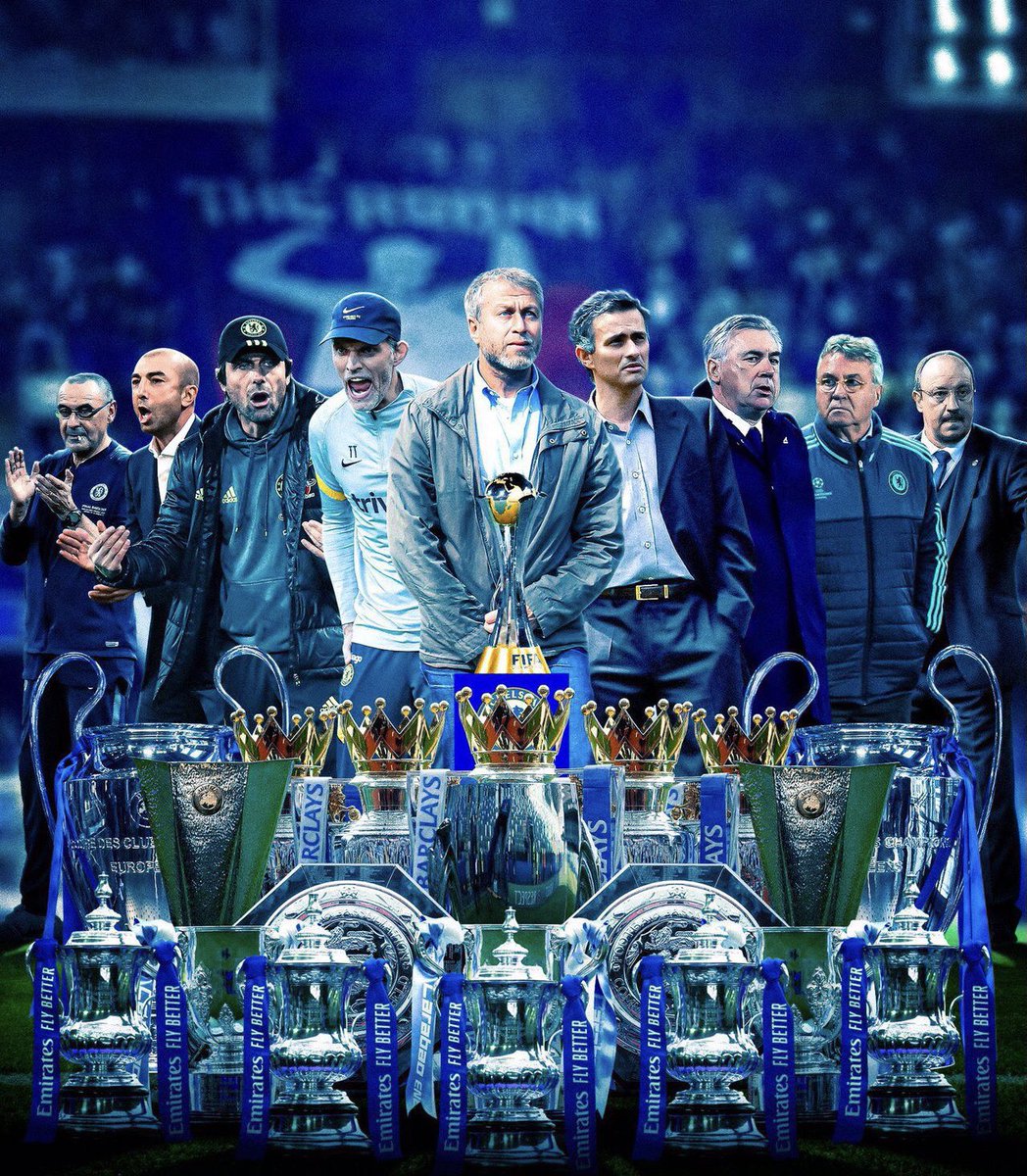 SifonVSugar's tweet photo. Oh Roman! What a passionate football lover thou are! Thou made the Blues Champions of the world.
Thank you for the man you are.
I hope @ChelseaFC can still shine without you.. 💔 💔
Thank you for giving me a football club to be proud of.
#GoodbyeRoman https://t.co/XU7QAI5Wu4