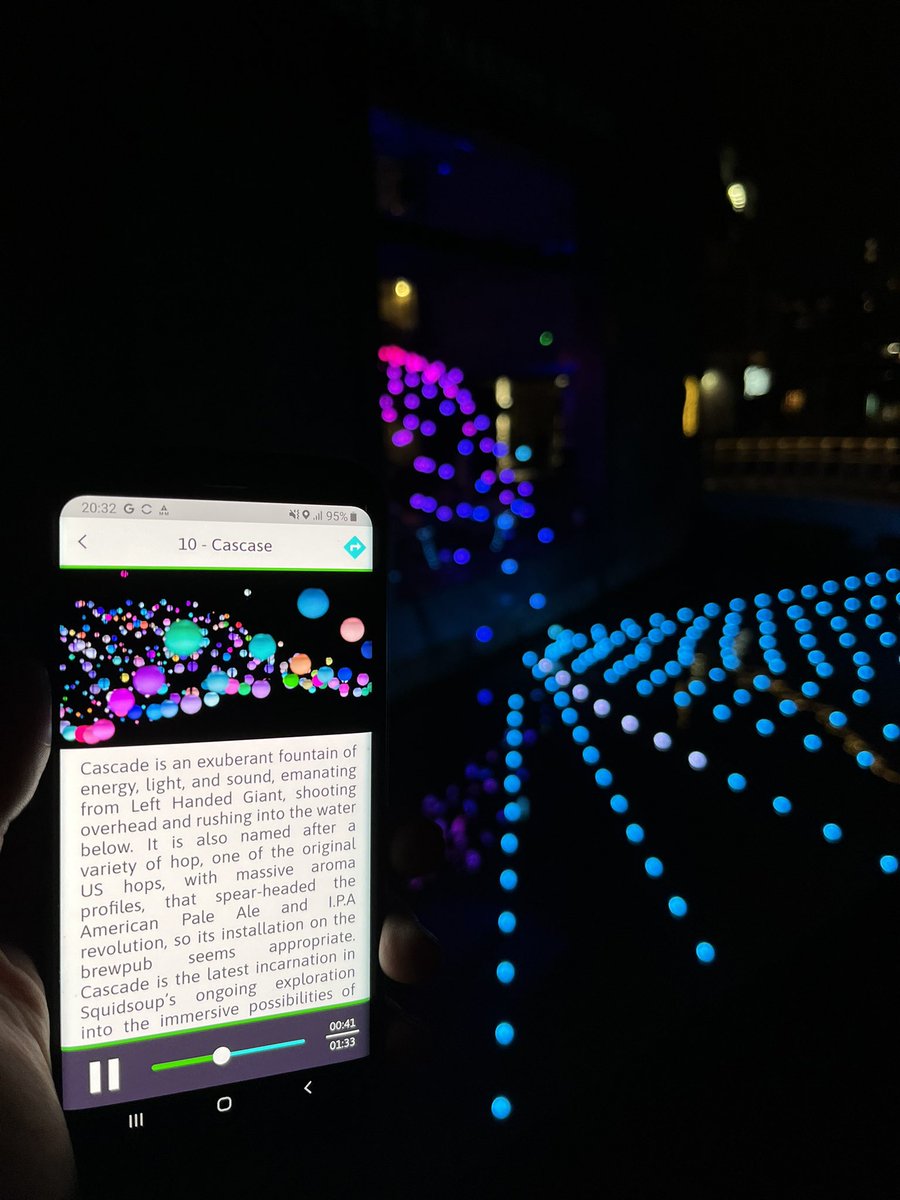 Guide_AI's tweet image. Saturday night call for beers at @LHGBrewingco Cascade from the @bristol_light and the @Guide_AI app! 

#allofthelights #saturdaynight #bristol #bristollightfestival #beers #lefthandedgiantbrewing