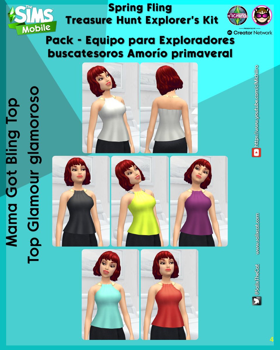 SalixCat🐯 (@salixthecat) on Twitter photo Mar. 7, 2021 - Spring Fling Treasure Hunt + Kit <a href="/TheSimsMobile/">The Sims Mobile</a>
Búsqueda de tesoros Amorío Primaveral.
👇🏻👇🏻👇🏻
salixcat.com/new/spring-fli…
#TheSimsMobile #TheSims Mar. 7, 2021 - Spring Fling Treasure Hunt + Kit <a href="/TheSimsMobile/">The Sims Mobile</a>
Búsqueda de tesoros Amorío Primaveral.
👇🏻👇🏻👇🏻
salixcat.com/new/spring-fli…
#TheSimsMobile #TheSims