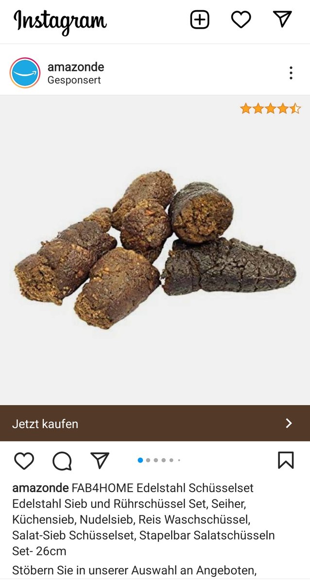 Hey <a href="/amazonDE/">Amazon.de</a>... Werbung verkackt?
#Amazon #Werbung #instagram  #textbildschere #epicfail