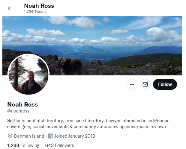 CharlesBodi's tweet photo. It seems #BenIsitt is articling under the legal team for #FairyCreek
Noah Ross is seen on the right in both photos
It would appear Ben is more closely tied to Fairy Creek than he's been letting on
@BCRCMP @Adam_Stirling @ColinPlant2018 @crd_bc
https://t.co/kTd4Umrgse https://t.co/6nnXT2gnU1