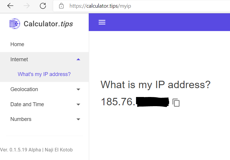 NajiElKotob's tweet photo. What's my IP Address? https://t.co/VGhWbGyPty
#CalculatorTips #dotNET #Blazor 🧥 #Coding4Fun
#IP #IPAddress https://t.co/qAVM9H96HL