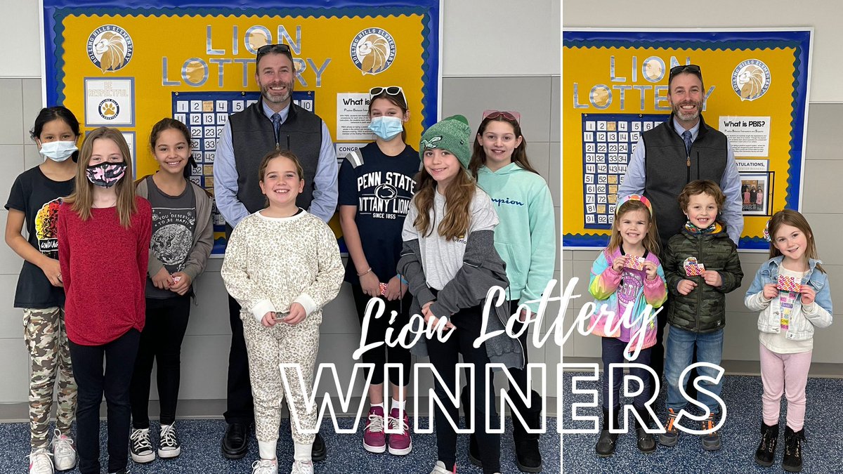 Congratulations to our recent Lion Lottery Winners! Our students shine by following our Roar Rules - Be Respectful, Be Responsible, Be Safe! 🦁 #pbis