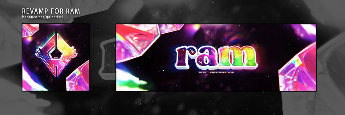 Revamp for @CrazyRamOne 

Once again trying to improve at banners so here's like my 5th one ever 

Likes ♥️ &amp; rt's ♻️ appreciated!