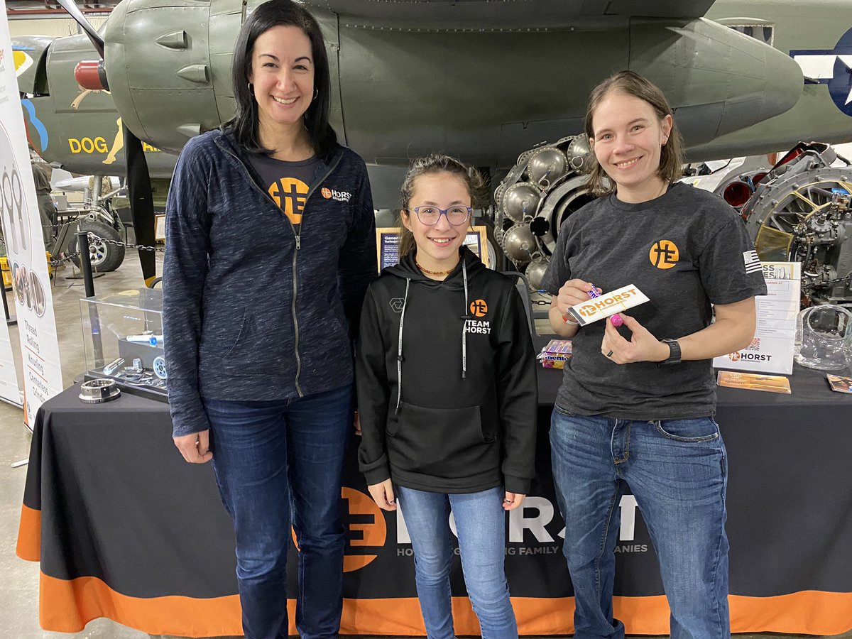 horsteng's tweet photo. Come visit us at the @NEAMuseum Women Take Flight event! #aviation #aerospace #advancedmanufacturing #FamilyBusiness https://t.co/3fKIMTS7AZ