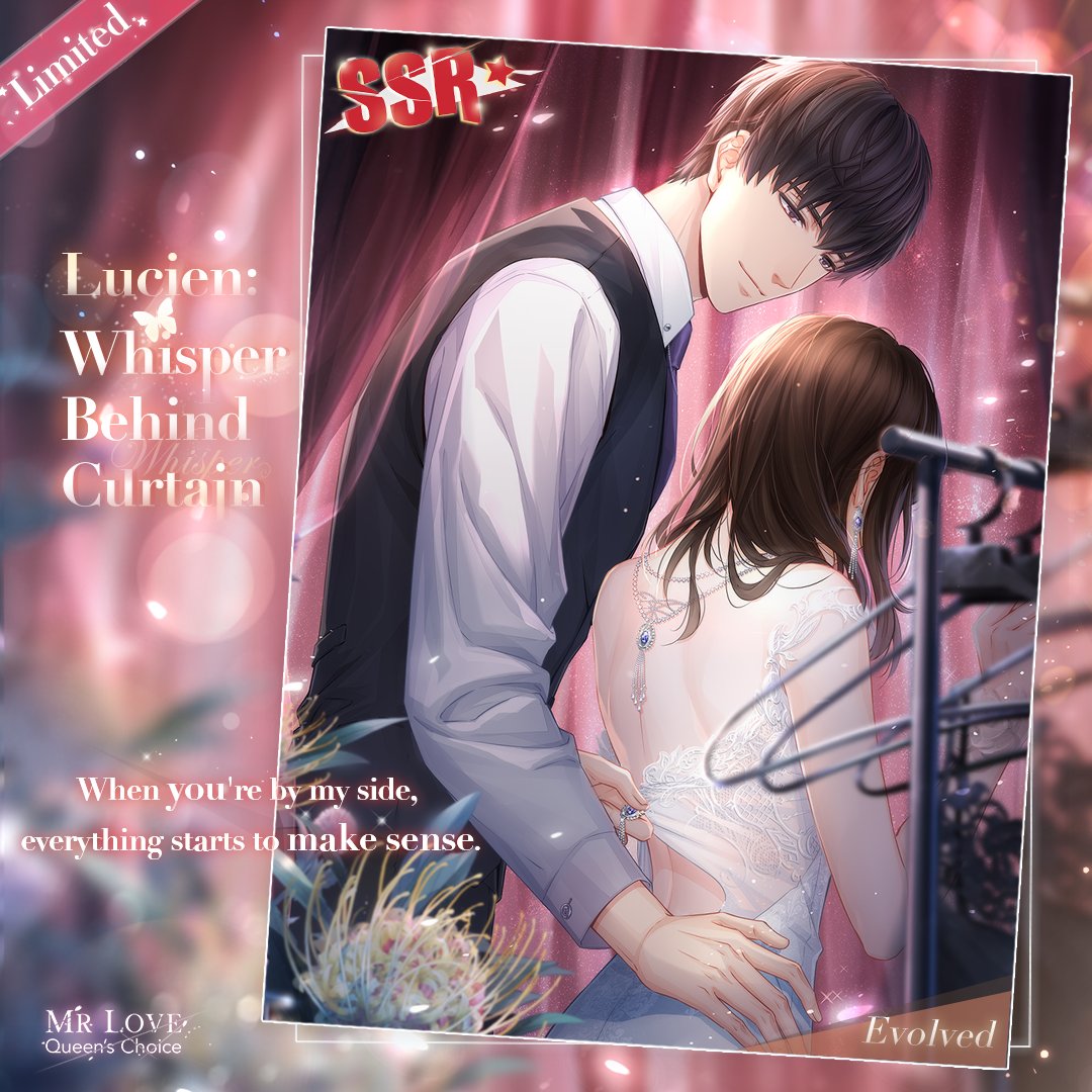 🎭Capture amazing moments to get [Lucien: Whisper Behind Curtain] shards.

✨March 8th 05:00 - March 14th 23:59 PST

🎭Collect Events in your Material Library

🎫Daily capture for discussion posts and item reward

Details on： buff.ly/3haD9iF

#MrLoveMobile