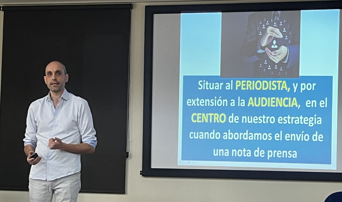 Conocemos con <a href="/DeVinoyRosas/">Rubén Villanueva DP</a> cómo se hace una nota de prensa perfecta para que nuestro contenido no acabe en la papelera, como ocurre 9 de cada 10 veces. 
"Hay que conjugar con equilibrio lo importante para nuestra organización con lo interesante para el periodista"#EucagroColvema