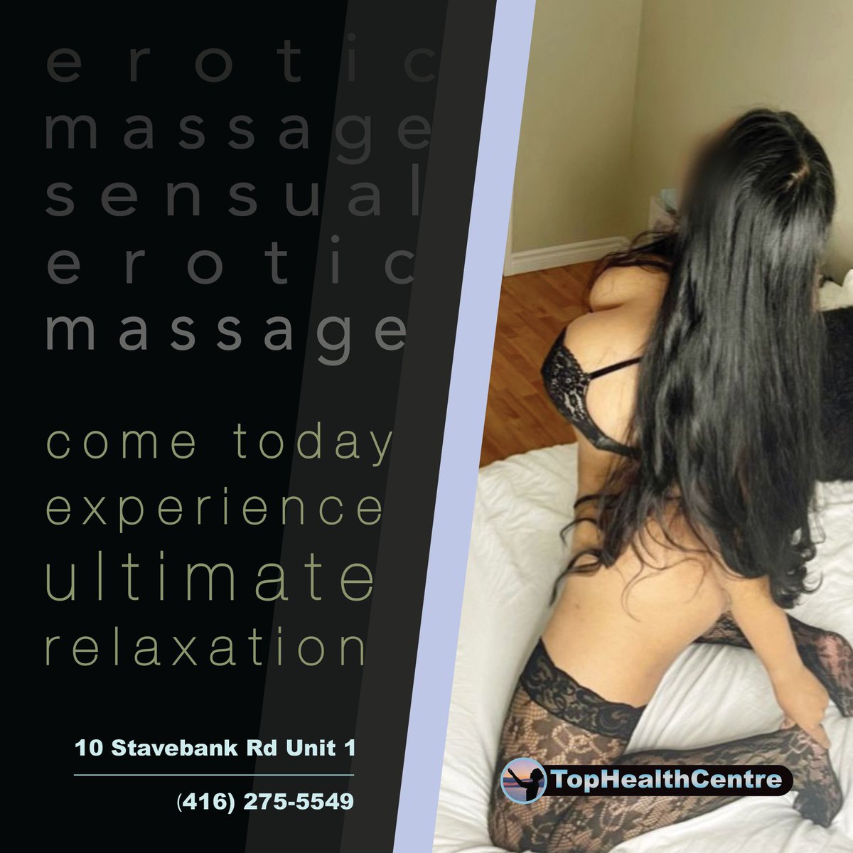 Top Health Centre on X: Luisa & Selena are here today! Full Body-Massage  Erotic Massage SEXXXY Massage Teasing Massage Custom Treatments Available  $4030 Minutes $6045 Minutes $8060 Minutes Open 10:am to 9:00 pm daily.  CALLTEXT: 416 ...