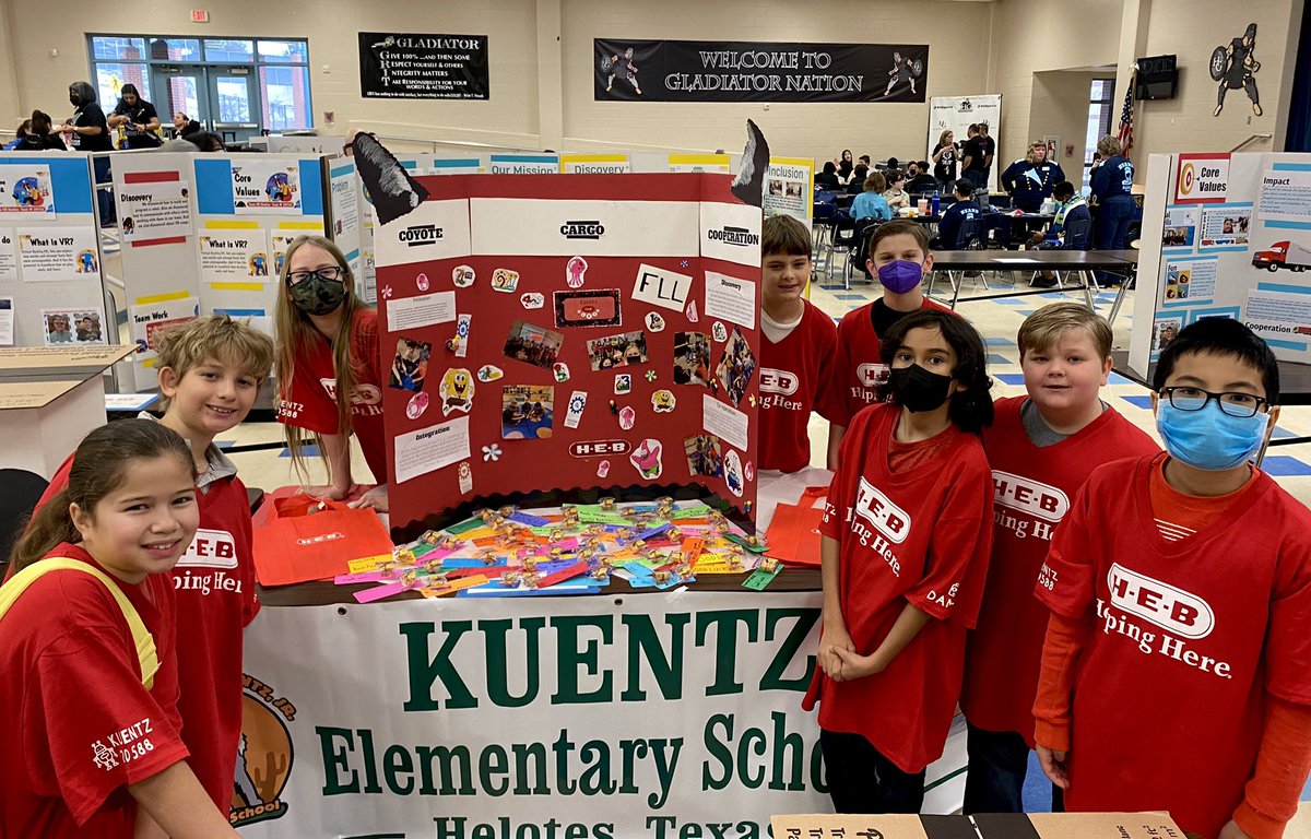 Isabel_Anaya1's tweet image. @NISDKuentz FLL Team 20588 Coyote Cargo Corporation is ready to shine at this years @firstlegoleague Challenge Qualifier #KuentzProud #CARGOCONNECT #NISDRobotics