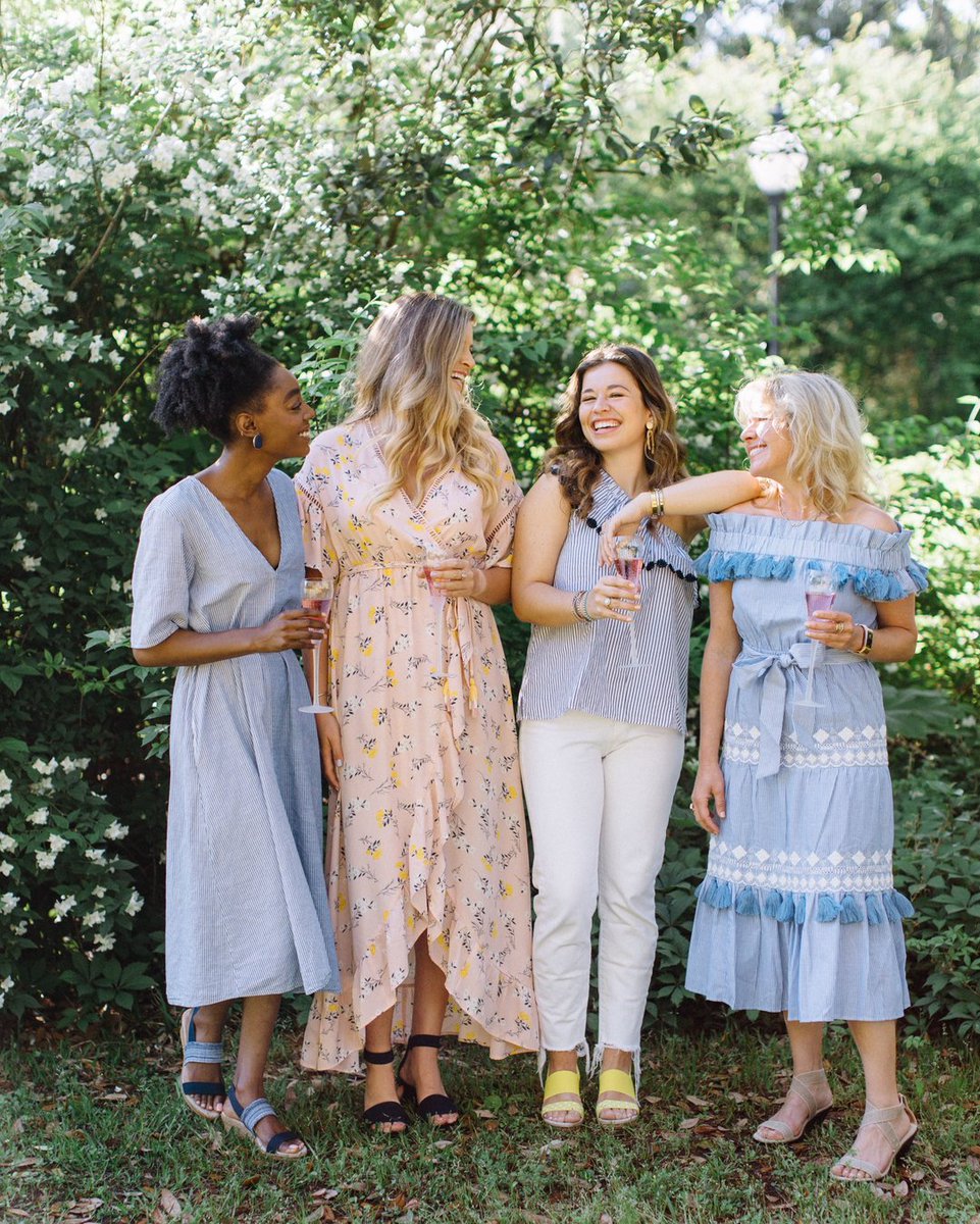 Saturday's with the girls! Shop our #WashableWedges for all of your Spring parties. #charlestonshoeco #washableshoes