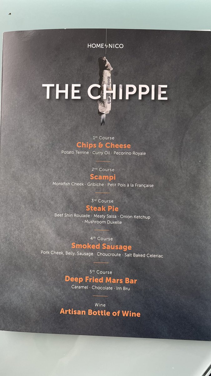 Thank you <a href="/Em_Mozza/">Emma Morris</a> ❤️ for a fantastic birthday chippy tea, with my own newspaper to eat it on too! Thanks also to <a href="/homebynico/">Home by Nico</a>