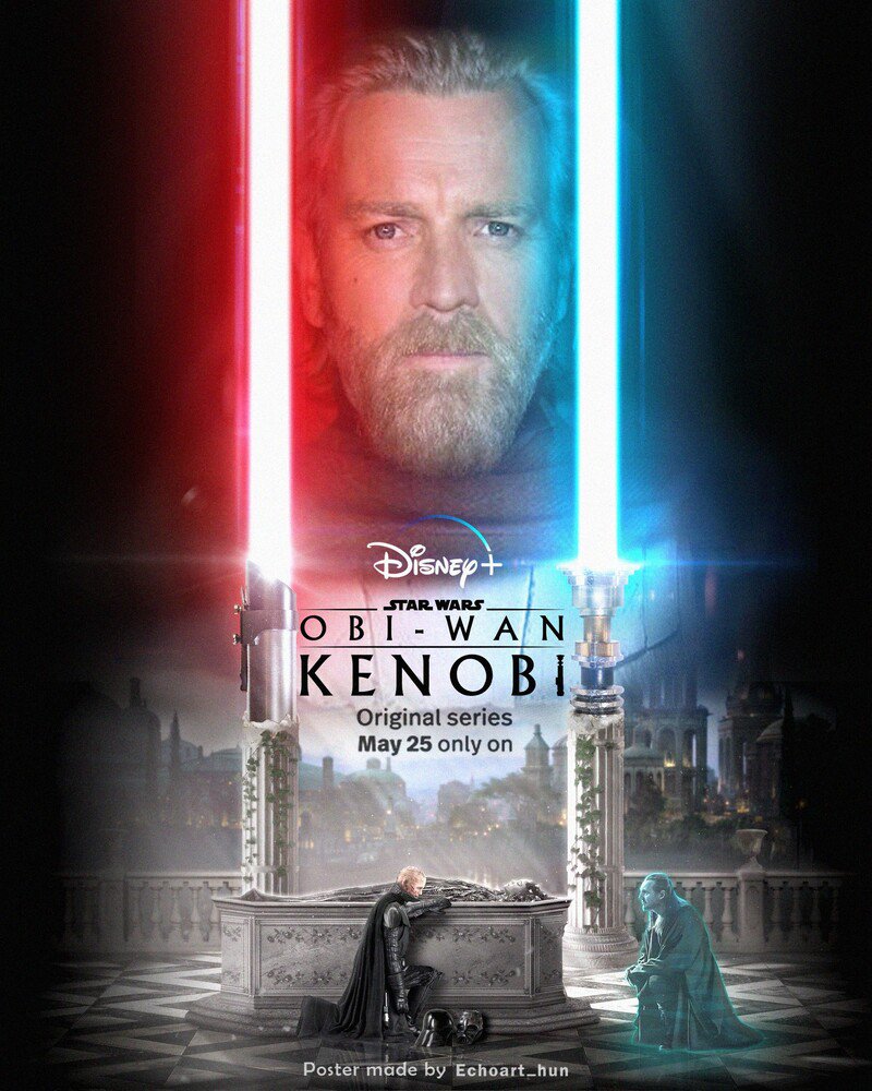 Star Wars Starfighter & Obi-Wan Promotional Marketing Poster 22×28 XBOX 
