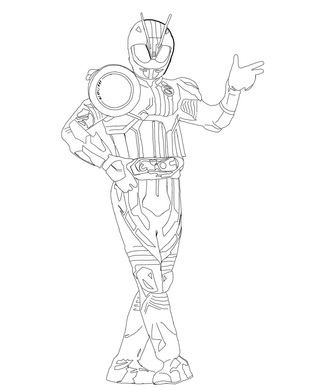 ワズ 触発されて描いてみた やっぱアイビス楽しー 仮面ライダーマッハ T Co Wxmjbon6tw Twitter