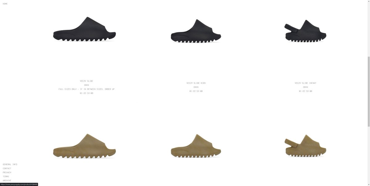 yeezy supply slides