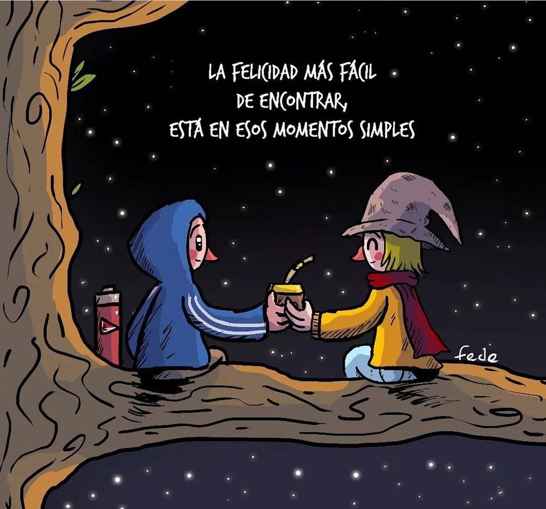 ElPelaRomero's tweet photo. Un abrazo... 
Un beso en la frente... 
Una mirada larga en silencio... 
Un mate... 
Que te enrosquen las piernas para dormir... 

La felicidad más fácil de encontrar está en esos momentos simples... 

#LoSimpleGarpa
#BastaDeAmoresDeMierda https://t.co/LN8gtV67UX