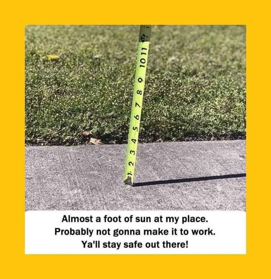 MarciShepard's tweet photo. Good morning! This is Superintendent Shepard calling to inform you that there will be no school today, March 5, due to sunny conditions. There will be no remote learning. Enjoy the sun and stay safe out there, Oaks! #RoboCall #NoMoSnow https://t.co/8tpcqhhFAN