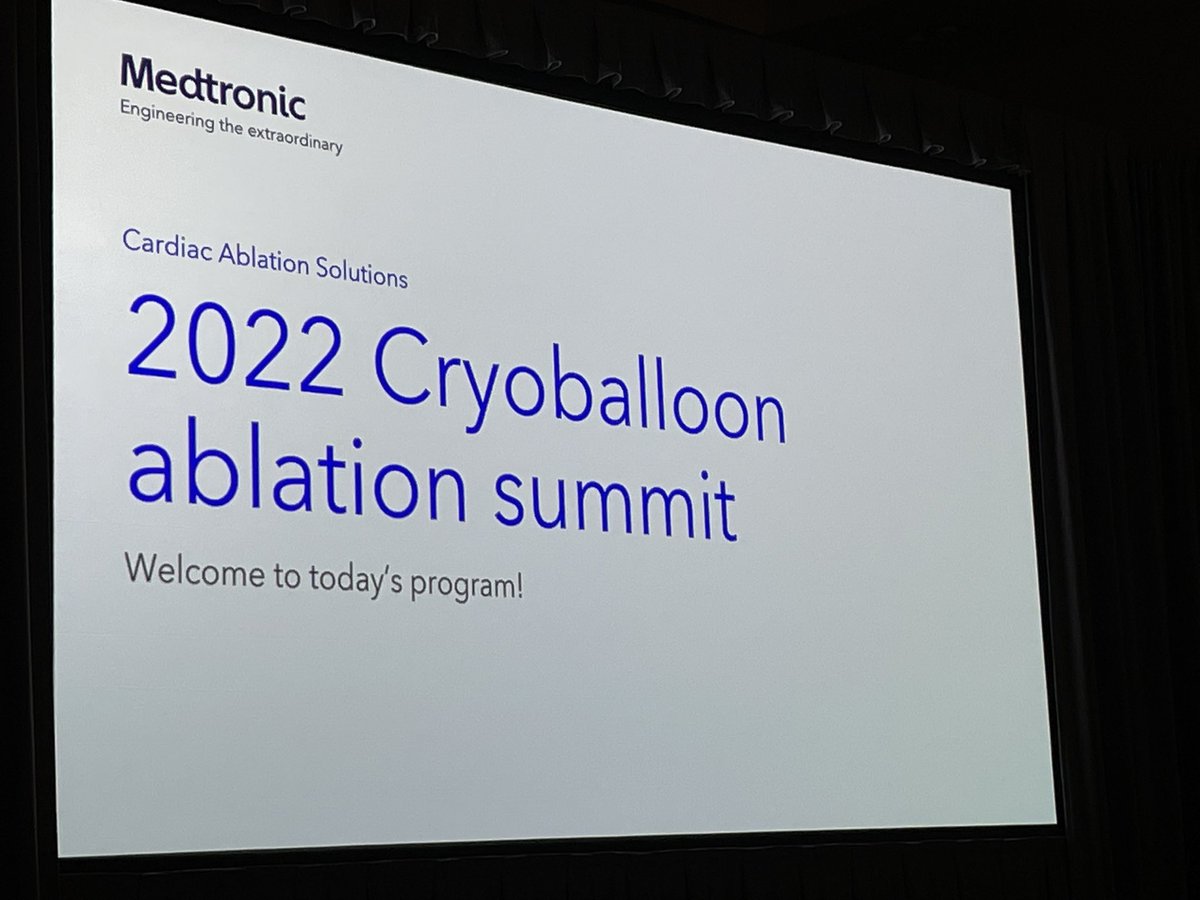 HanyDemo's tweet photo. Look who I finally met in person @Drdevignair #cryosummit2022 #CryoSummit QR code for live feed. Tune in for the latest in cryo. #epeeps @Medtronic https://t.co/1VxkS1IEAe