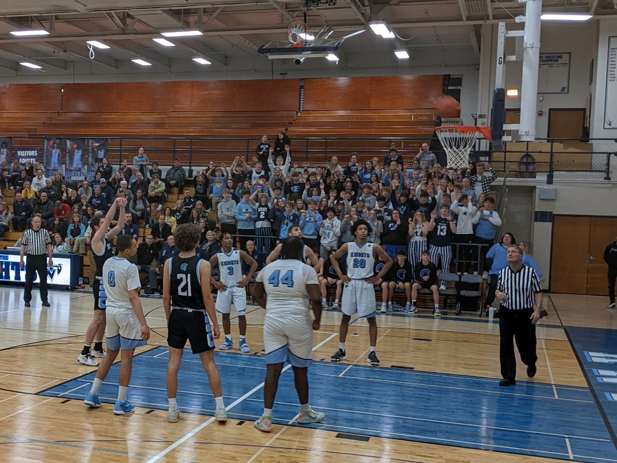 West - 54 Nicolet - 59
We battled back, but ran out of time. Our guys were tough, and resilient last night! Proud of this group of young men. Seniors, you left your legacy and leveled up the program - thank you! Spartan nation, you had awesome energy all game! #SpartanMentality