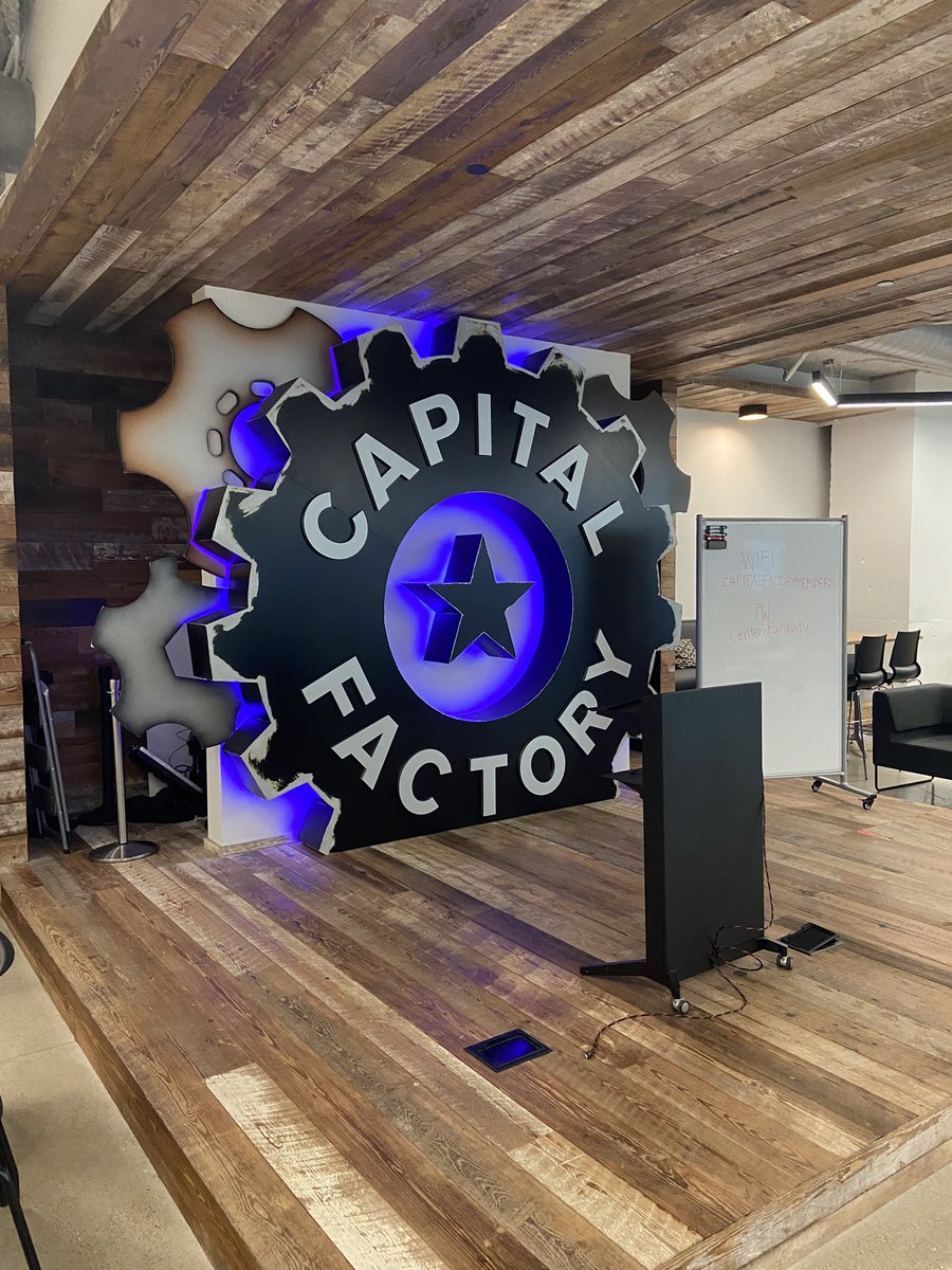 txblockchain's tweet photo. THE COMPETITORS START TO TRICKLE IN…
Check-in has officially begun…📝
Can’t wait for the packed, exciting day ahead at the amazing @CapitalFactory
Stay tuned all day for updates throughout the #NEARHackathon‼️
@NEAREdu @NEARProtocol
#NEARTXBlockchain https://t.co/pPXZTKwRtA
