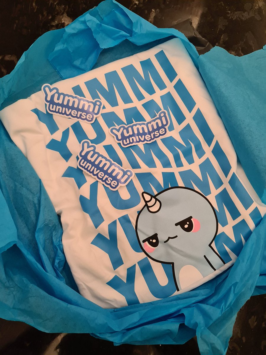KG_Promotions's tweet photo. My @YummiUniverse merch is here! Made it all the way to 🇹🇭! LFG 🚀
#naru https://t.co/vQHJJDrXuD