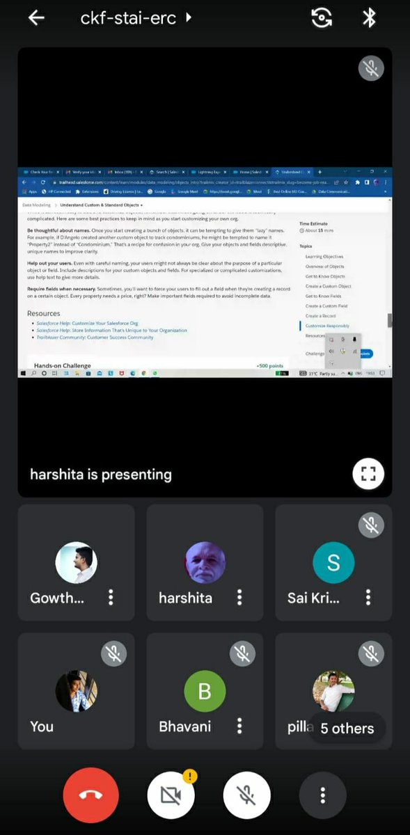 VamsiKK20's tweet photo. A good interactive session with our juniors to share our thoughts and experience on salesforce.
Thankyou @satyagoluguri sir for giving us this opportunity
@MVGRCEA @Bhanz19 @kavindrapatel @SfdcKiran @amandabauman
@RenitaSFerreira 
#MVGRBAM 
#Salesforce
#SalesforceSaturday https://t.co/zb3PFqLIAQ