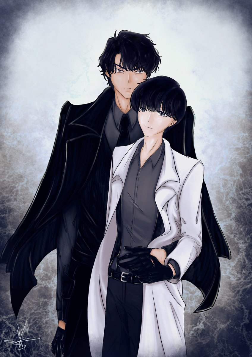 AriusStarwalker's tweet photo. Here's my art for @honeyboymyg_ 's fic for #ORVBigBang !

I had a great time!

#ORV

https://t.co/6esVSuMmIB https://t.co/41pIqOeoDS