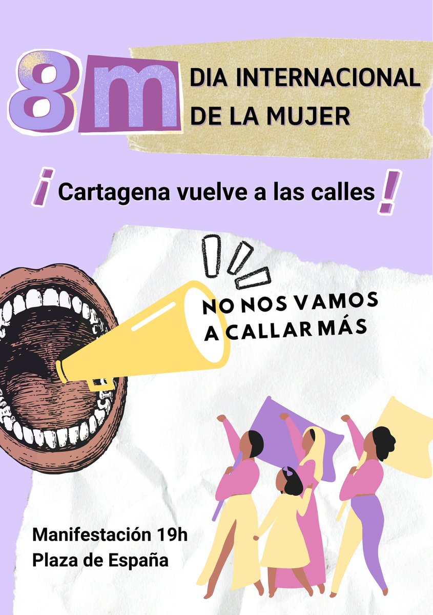 Este #8Marzo2022 seguimos en las calles. Gritamos por las voces que la #ViolenciaMachista ha silenciado

#NiUnaMenos #VivasNosQueremos