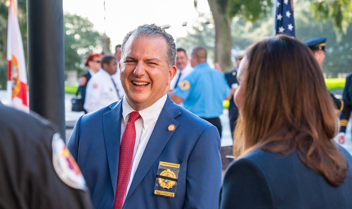 PeterSchorschFL's tweet photo. Trump has gone #JoinJimmy โ
"#DonaldTrump gives @JimmyPatronis his 'complete and total endorsement'."
Reporting @byJasonDelgado
https://t.co/CCs3BsYNR6
#FlaPol https://t.co/x4f1b04ICN