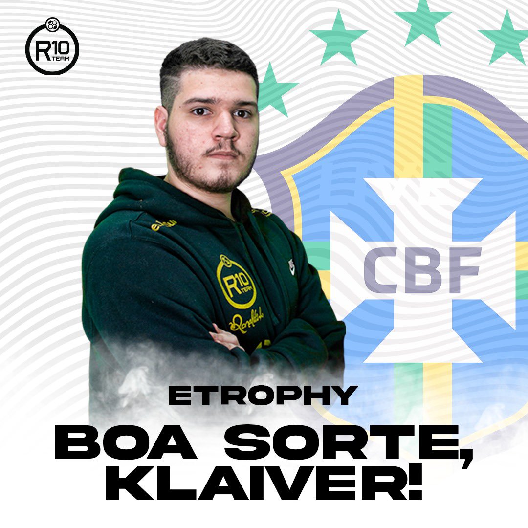 Greatteambr's tweet photo. Hoje as 13h tem semifinal do #etrophy da @cbf_eselecao e nosso craque @Klaiver_R10 enfrenta @spqr_rampazzo com transmissão ao vivo no canal 👇🏻
https://t.co/uvToBlZ9gC ✍️ https://t.co/iZdU4edWz7