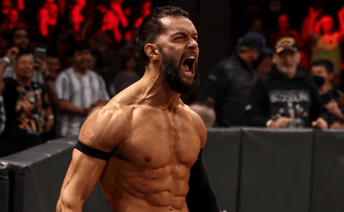 MDarkne55's tweet photo. Team RISE (Real International Super Elite): Captained by #HighscoreRun
BUSHI, Finn Balor, Jay White, Sanada. https://t.co/433M9JGy2p