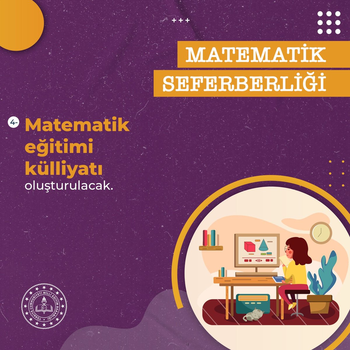 Bakanlığımız tarafından matematik seferberliği başlatılmıştır
#matematikseferberligi
<a href="/BozlakAyse/">AYŞE BOZLAK</a> <a href="/suattopal19/">Suat Topal</a> <a href="/MudanyaMem/">Mudanya İlçe Milli Eğitim Müdürlüğü</a> @bursailmem
