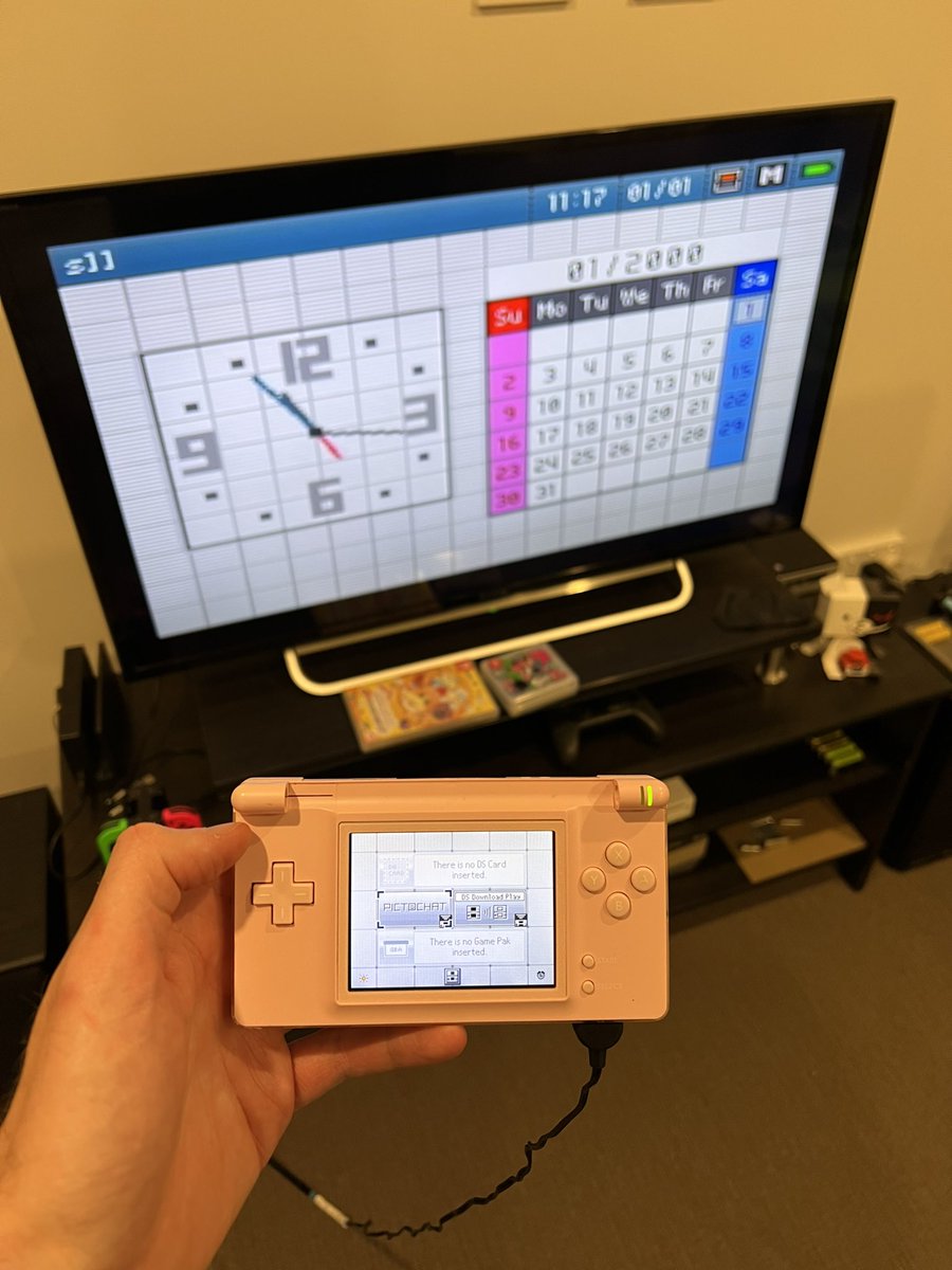It’s done! Fully internal DS Lite Video Out mod by <a href="/Rhotronix/">Rhotronix</a> with some modifications to a DS Lite Headset cable to keep stereo audio output.