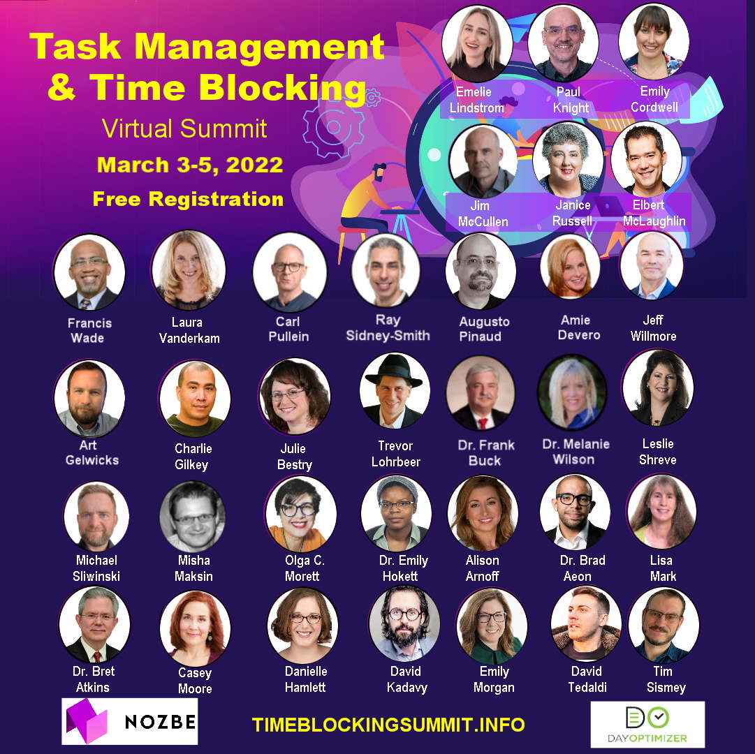 rsidneysmith's tweet image. If you&apos;re around this morning, today is the 3rd and final day of the Task Management &amp;amp; Time Blocking Summit and I&apos;m interviewing @fastfedora about his @DayOptimizerApp co-founder search! Register free: airmeet.com/e/9164efb0-974…
