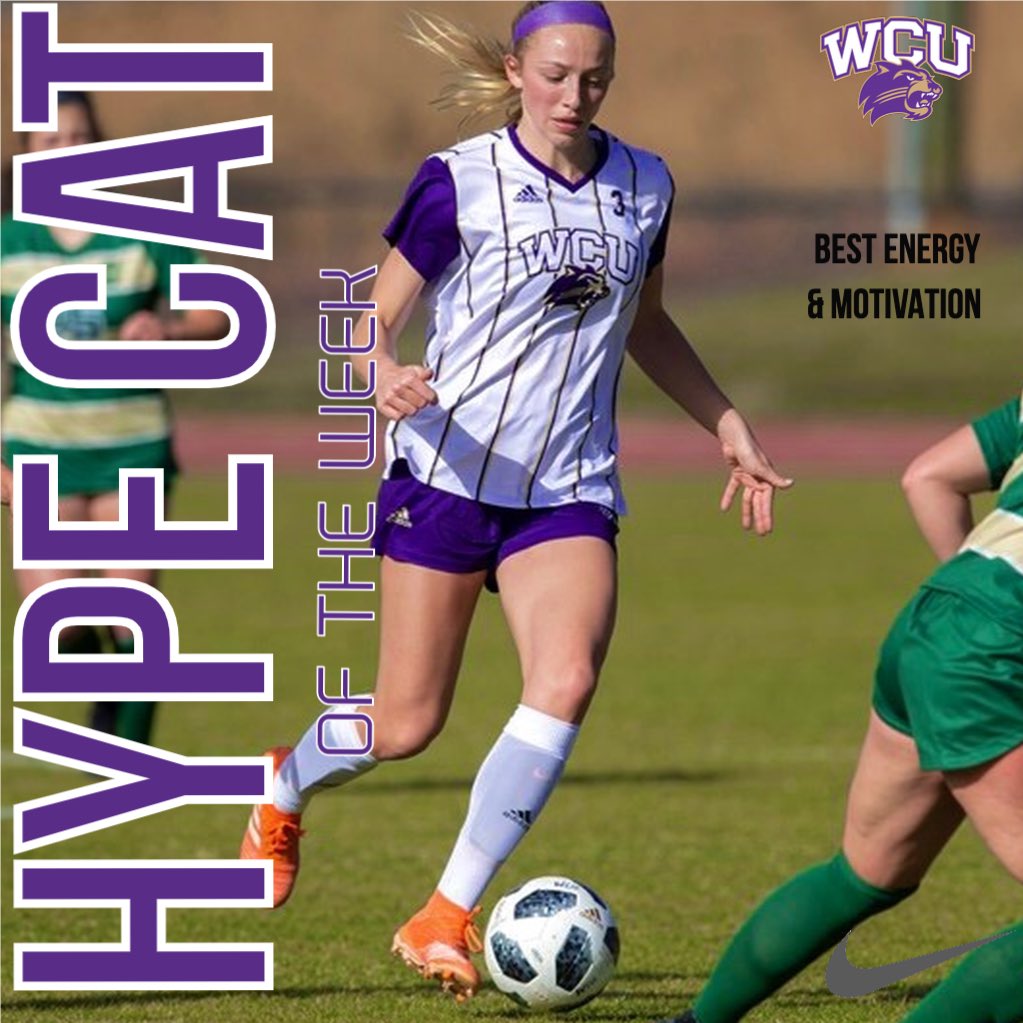 catamountsoccer's tweet photo. HYPE CAT of The Week is Rea Syska!!🥳

Way to bring the ⚡️ENERGY⚡️ https://t.co/M6Q47MZUQ5