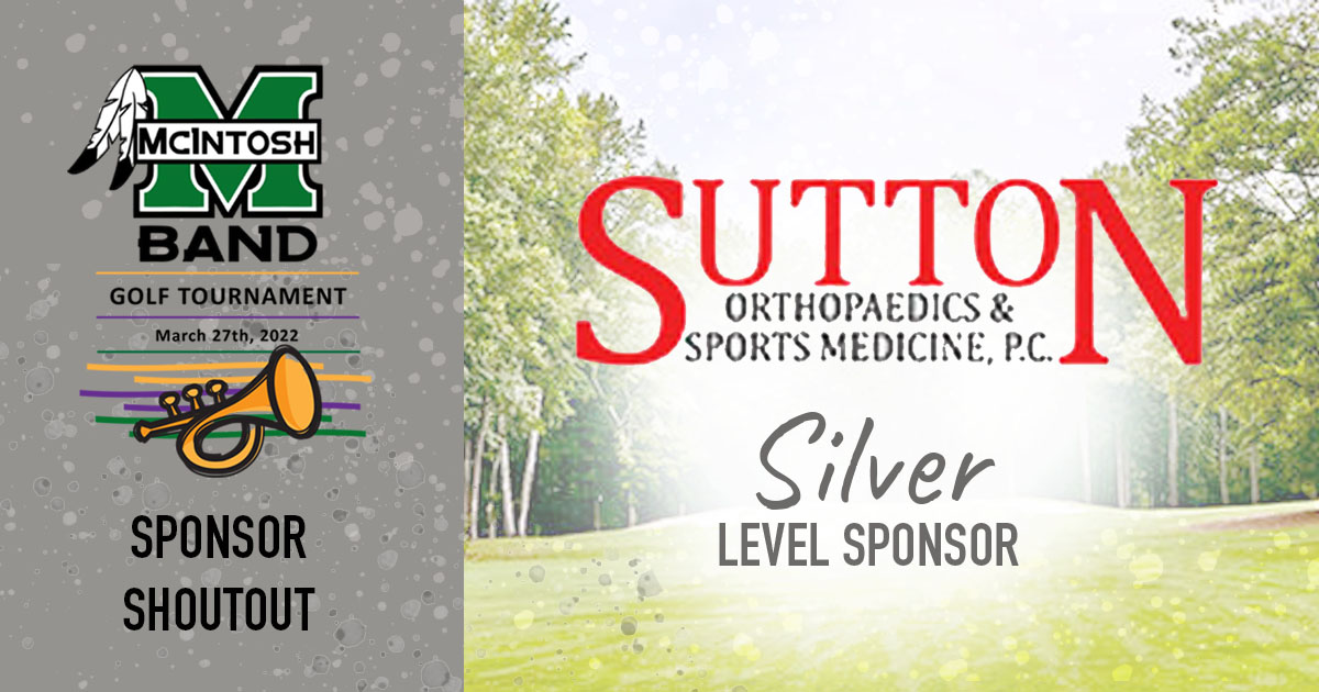 SpiritofMHS's tweet photo. Thank you Silver Level Sponsor Sutton Orthopaedics &amp; Sports Medicine, P.C. https://t.co/bixJ90B1we