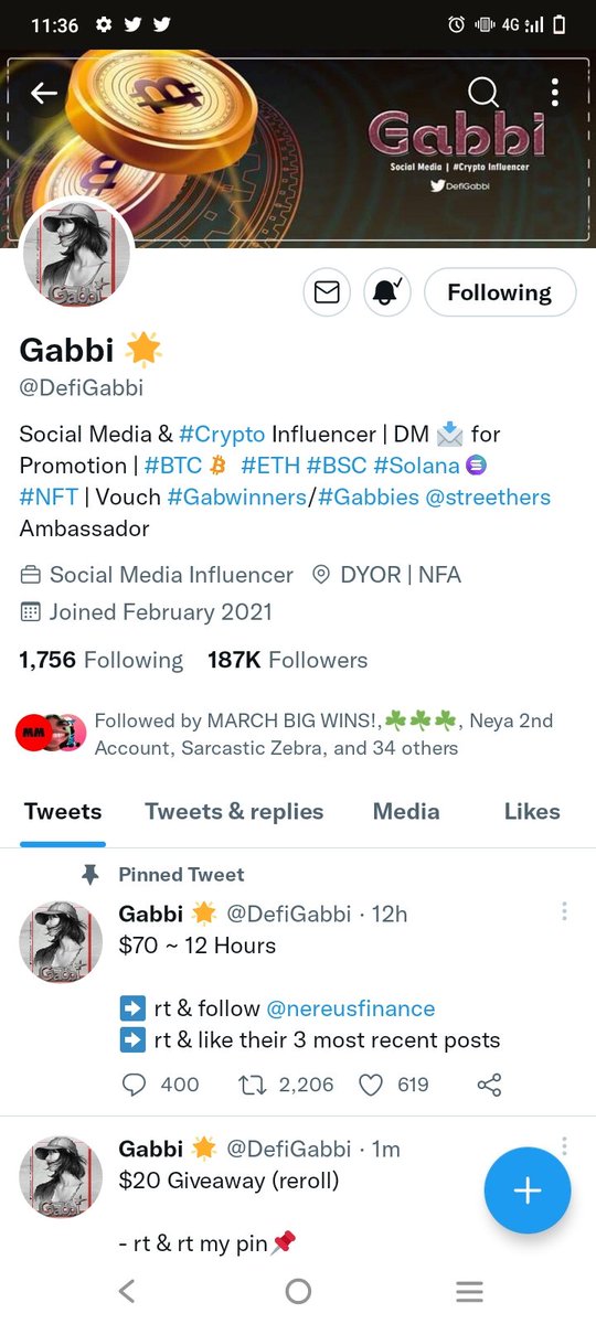 iyjilyde's tweet photo. @DefiGabbi Done https://t.co/3b1DBInDdX