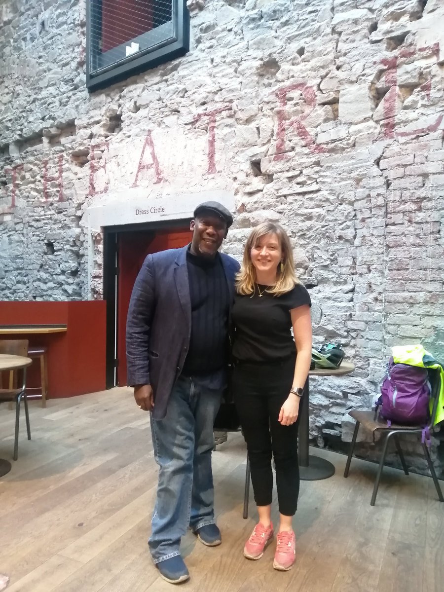 rogerg44's tweet photo. Great to meet with @KatyMahood to share her good news yesterday @BristolOldVic to make plans for 2022/23 @UWECreativeWrit curriculum and other projects to engage the community #windrush75 and #blackwritingmatters @Locallearning2 and hear of future theatre productions w/ team https://t.co/bvn7cjTIZm