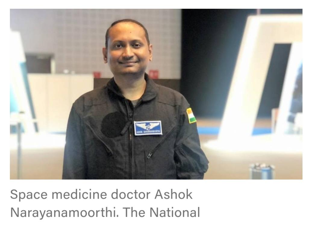 SpaceDocAshok's tweet photo. #SpaceMedicine interview in #thenationaluae 

https://t.co/kr9Y5N3lXT https://t.co/8hLpztneXk
