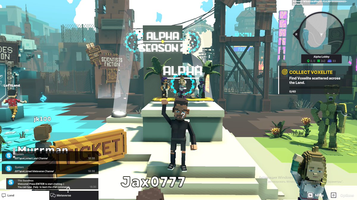 Rus8800's tweet photo. @TheSandboxGame I just participated in the daily #SandboxAlphaS2Contest for a chance to earn up to 1,000 $SAND! Day 1 - Selfie with the S2 Alpha Pass. Check out my screenshot below! 👇 #SandboxAlphaS2 

The start of an exciting journey! https://t.co/ZyHBD4qc7x