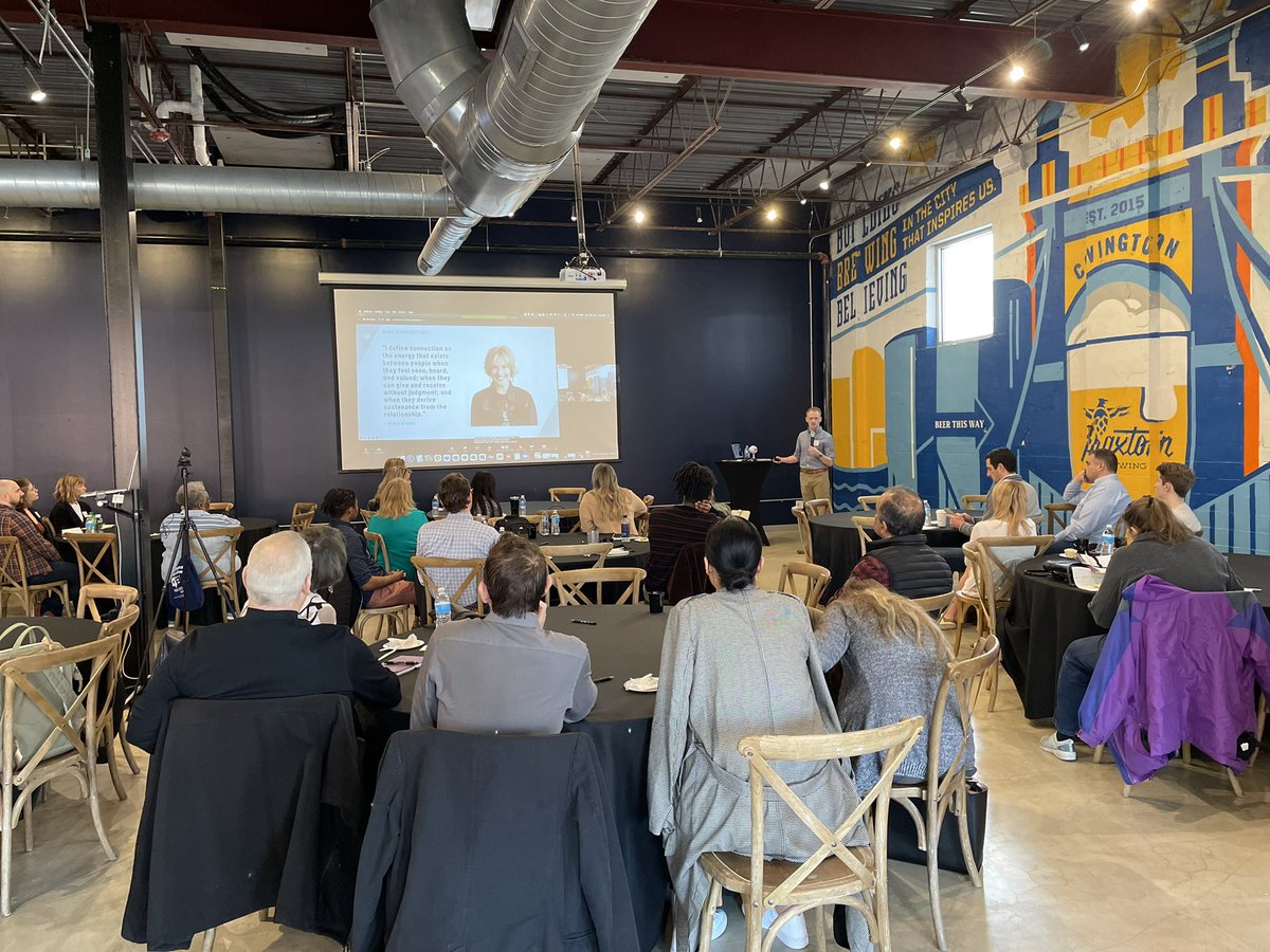 thewolfe's tweet photo. Finding connection in our experiences. #WIAD22 #wiadcincy https://t.co/2ujGGD35wM