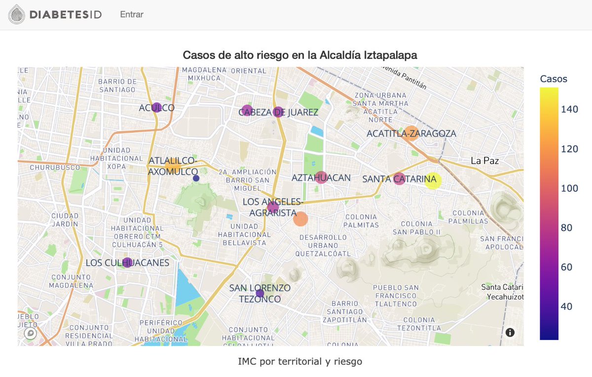 diabetesid_app's tweet photo. DiabetesID permite la visualización de casos de alto riesgo de padecer #diabetes en un mapa interactivo en tiempo real. https://t.co/sKF0eTzfxc