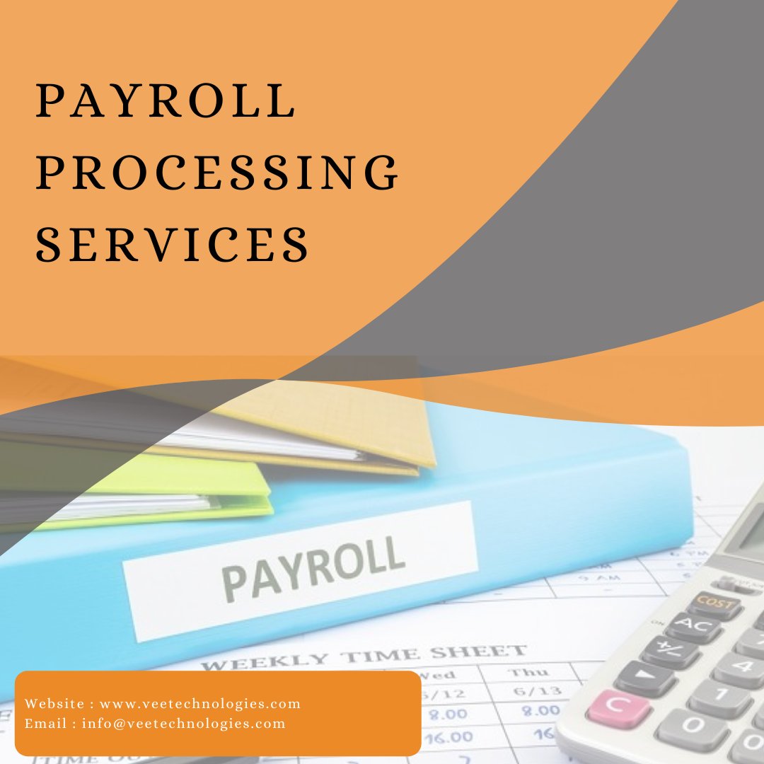#VeeTechnologies offers #PayrollProcessingServices. We have the expertise, experience, and technology capabilities to offer end-to-end payroll processing services to Fortune 500 companies as well as mid-sized companies.
Email:info@veetechnologies.com
Visit:bit.ly/3lMGybj