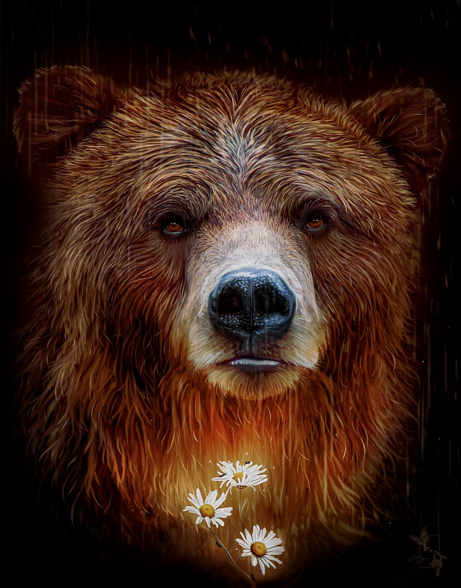 pain_and_pixels's tweet photo. From my new collection of paintings symbolic of traits found within myself..
“Chamomile” represents nurturing, calm, & patience.
This piece attracts healing & fullness as well as wealth & fortune at the cost of rest and saving things with intention for the future.
🍯🧸🌻🐜 https://t.co/rQEm1oibYt