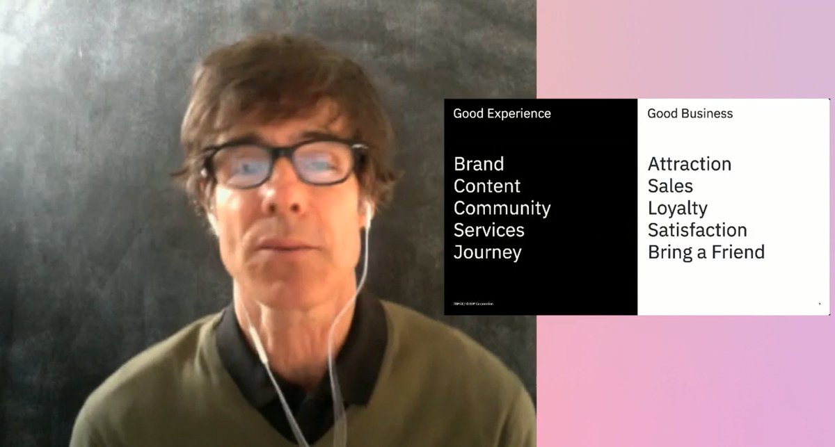 How do a good experience and a good business relate? Interesting talk today by <a href="/StephenHerold/">Hero</a> #WIAD22 #wiadch #wiad #AConnectedWorld