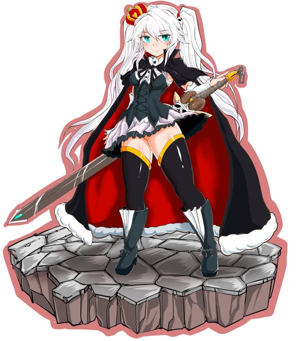 一位おめシビラ
#アイギスお絵かき
#千年戦争アイギス 