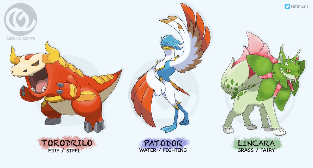 Geee Concepts (Fakemon Artist) tweet media